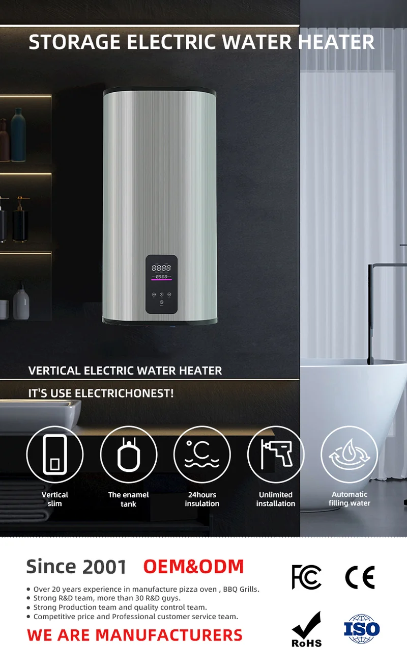 80L slimline twin tank electric water heater hidden in luxury apartment cabinet 80L slimline twin tank electric water heater hidden in luxury apartment cabinet